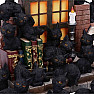 Diorama and statuettes of kittens Magic Litter