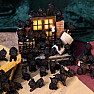 Diorama and statuettes of kittens Magic Litter