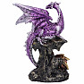 Statuette Protecting a baby dragon