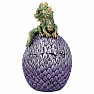 Statuette - treasure chest Green dragon on an egg