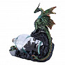 Dragon with a ship in a bottle Adventure figurine