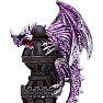 Tower Guardian dragon figurine purple