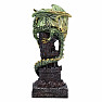 Dragon figurine Guardian of the tower green