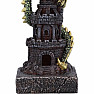 Dragon figurine Guardian of the tower green