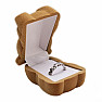 Velvet gift box Brown bear