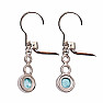 Larimar earrings silver Ag 925 VE049765