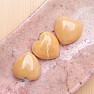 Calcite yellow Mexico heart KS