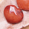 Carnelian Madagascar heart 5 cm