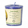 Scented votive candle Sweet dreams