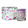 Votive chakra scented candle in glass for the 7th chakra