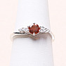 Silver ring with Madeira citrine and zircons Ag 925 011580 MCT