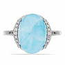 Larimar ring silver Ag 925 VR049759