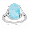 Larimar ring silver Ag 925 VR049759