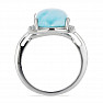 Larimar ring silver Ag 925 VR049759