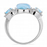 Larimar ring silver Ag 925 VR049766