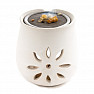 Peak and aroma lamp ceramic Flower