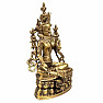 Feng Shui statuette of the goddess Green Tara brass 35 cm