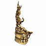 Feng Shui statuette of the goddess Green Tara brass 35 cm