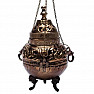 Brass censer hanging antique look