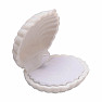 Velvet gift box Shell white