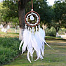 Dream catcher with crystal