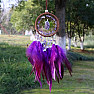 Dream catcher with amethyst