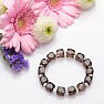 Smoky smoky and seed beads bracelet RB Design 134