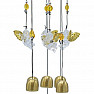 Metal carillon Touch of Angels 5 bells 65 cm