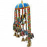 Feng Shui hanging decoration 15 elephants with bells