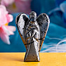 Hematite guardian angel 4 cm