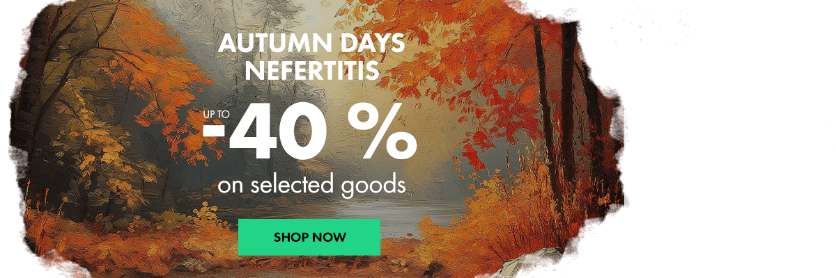 Nefertitis days with a discount of up to 40% - six days of shopping at great prices