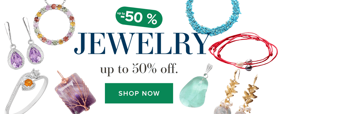 up to 50% big post-Christmas DISCOUNT on all jewelry